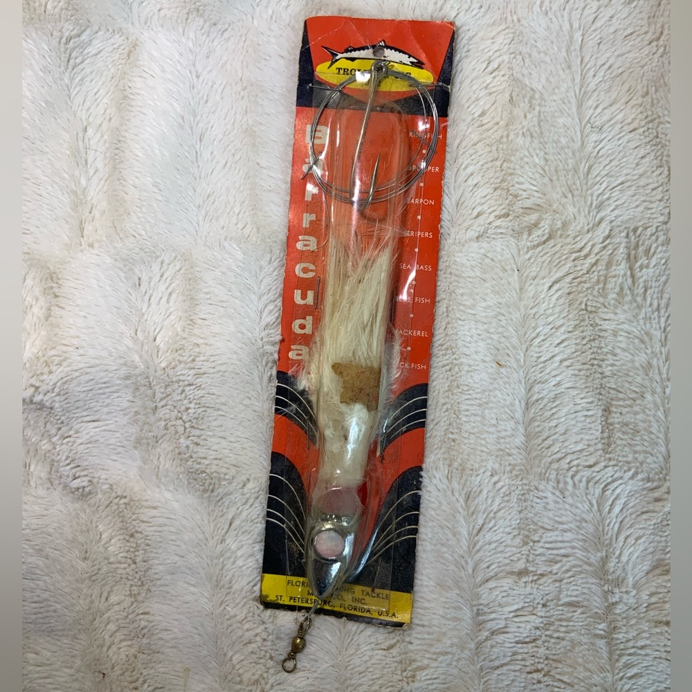 Barracuda Vintage Fish Getters Trolling Jig fishing lure. J 2